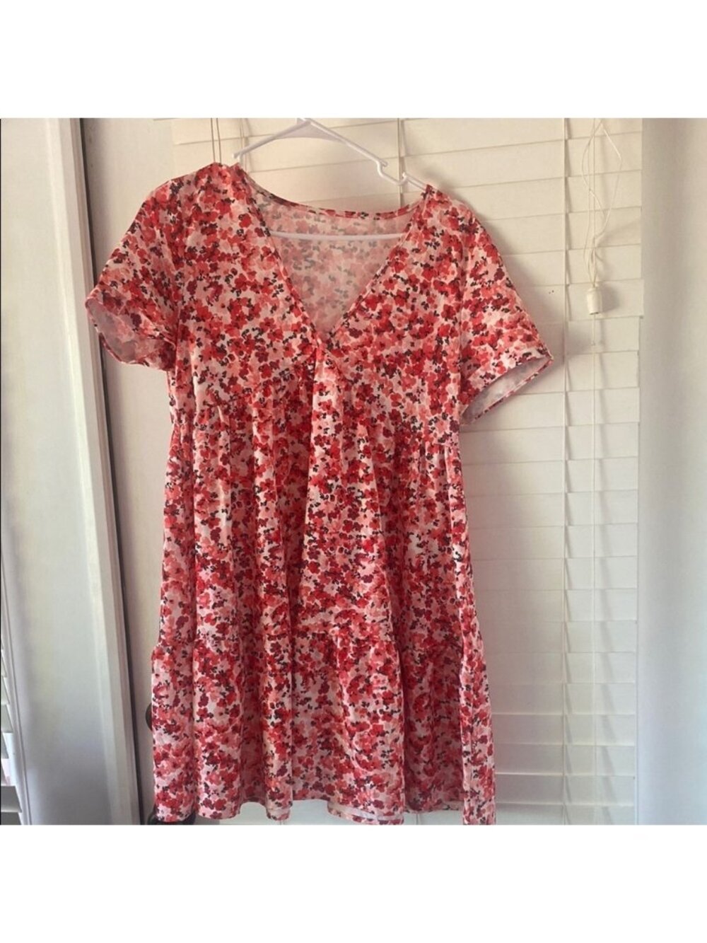 Floral V-Neck Dress